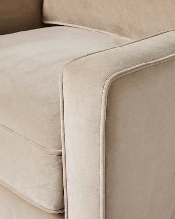 Amy Velvet Oversized Armchair