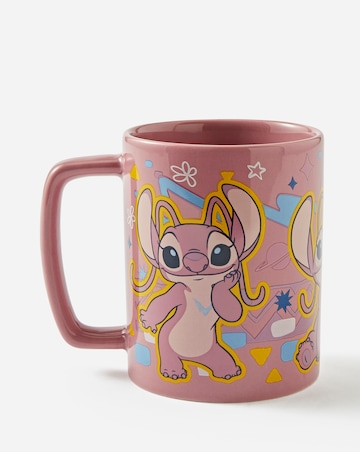 Lilo & Stitch Angel Face Fuzzy Mug