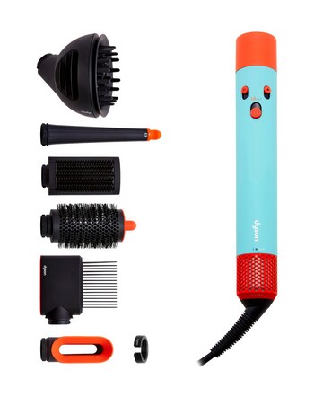 Dyson Airwrap i.d Curly+Coily Hair Styler, Ceramic Patina/Topaz