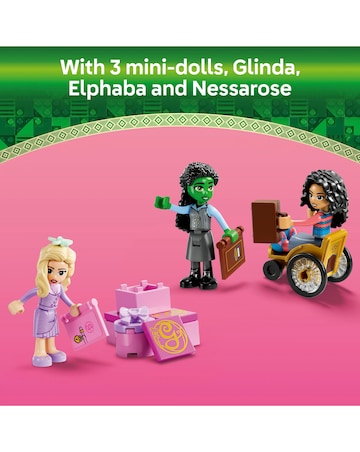 LEGO Wicked Glinda, Elphaba & Nessarose at Shiz University Building Set 75681