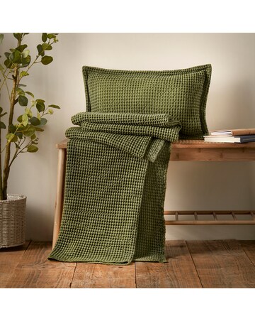 Pineapple Elephant Jaipur Waffle Cotton Cushion