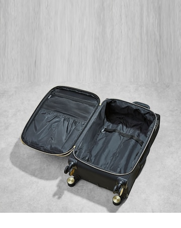Rock Sloane Large Suitcase - Black