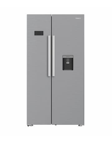 Hotpoint HPG26583WXP4UK Dual No Frost American Fridge Freezer - Silver