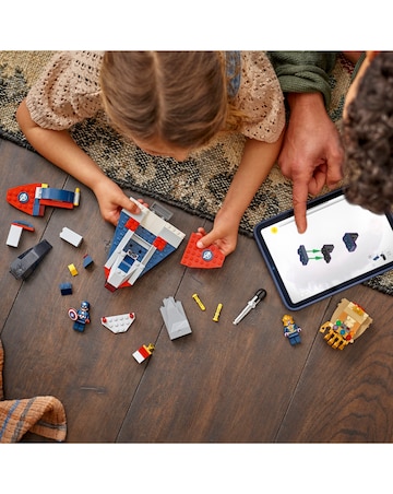 LEGO Marvel Captain America vs. Thanos, Super Hero Building Toy 76319