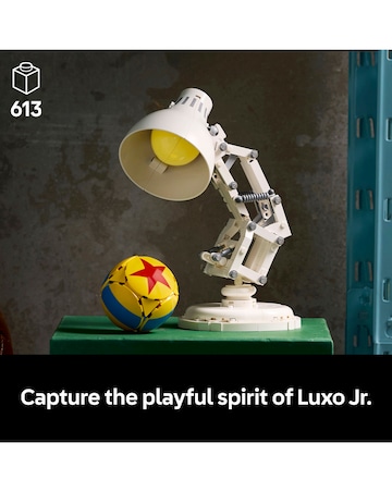 LEGO Ideas Disney Pixar Luxo Jr., Buildable Display Model 21357