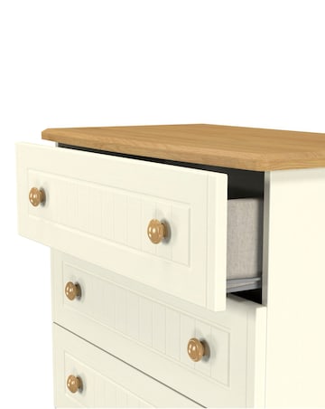 Frances Ready Assembled 4 Drawer Chest