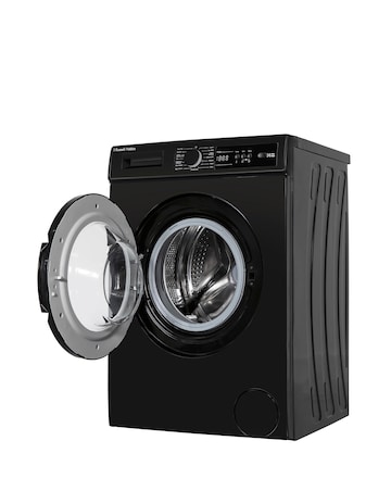 Russell Hobbs RH612W111B, 6Kg, 1200rpm, Washing Machine - Black