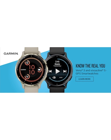 Garmin Vivoactive 5 Smart Watch - Navy with SIlicone Band