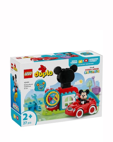 LEGO DUPLO Disney Mickey Mouse Clubhouse & Car Set 10454
