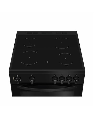 Indesit ITE6VMB 60cm Electric Twin Cooker with Ceramic Hob - Black Installation