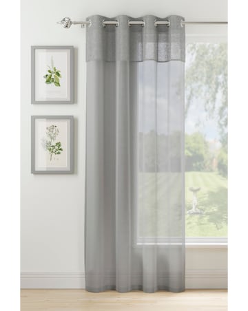 Andorra Textured Top Eyelet Voile