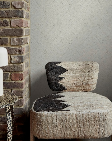 Abigail Ahern Artisan Weave Cream Wallpaper