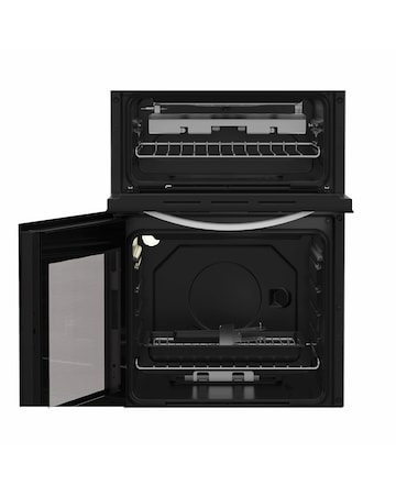 Indesit ITG5GMW 50cm Gas Twin Cooker - White + installation