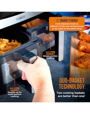 Vortx Vizion 9L Dual Basket Air Fryer