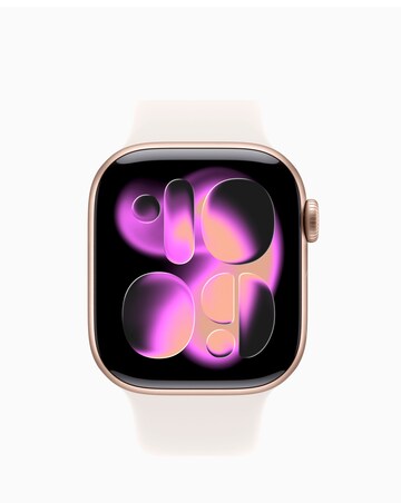 Apple Watch Series 11 GPS 46mm - Light Blush Sport Band - M/L