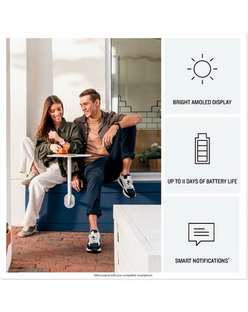 Garmin Vivoactive 6 AMOLED 42mm Smart Watch - Black