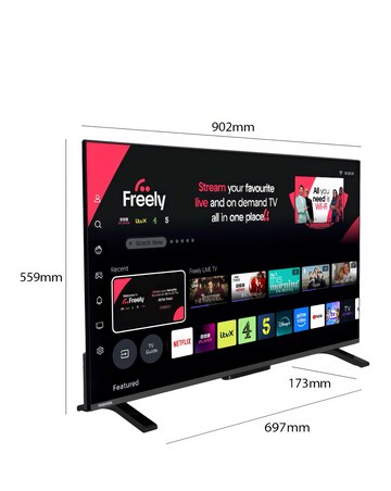 Toshiba 40LV2553DB 40in FHD TV with Freely