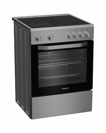 Hotpoint H6V5KMX/UK Electric Single Cooker Multiflow Stainless Steel Install