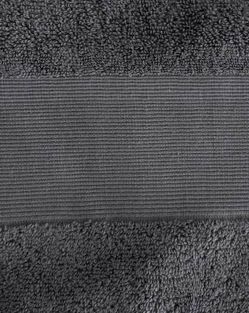 Catherine Lansfield Anti Bacterial 6 Piece Towel Bale Charcoal