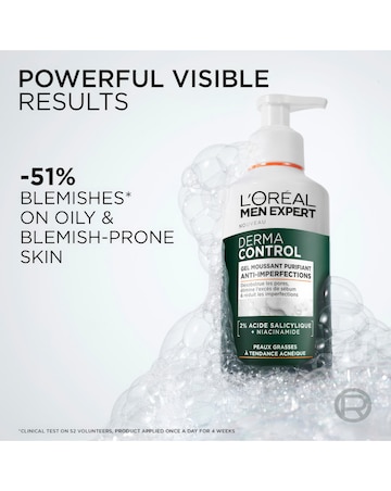 L'Oreal Men Expert Derma Control Purifying Cleansing Gel