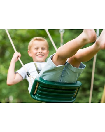 Plum Gibbon Wooden Swing Set