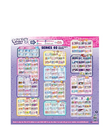 Sticki Rolls Series 2 Sticki Book Pack