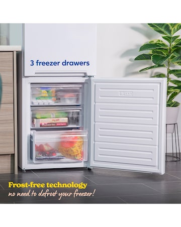 Russell Hobbs RH180FFFF551E1W Frost-Free Fridge Freezer - White