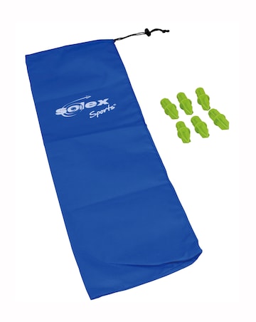 Solex Portable Foldable Elastic Table Tennis Set