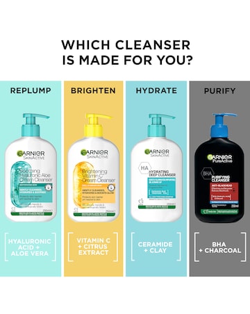 Garnier Skin Active Hyaluronic Aloe Soothing Cream Cleanser