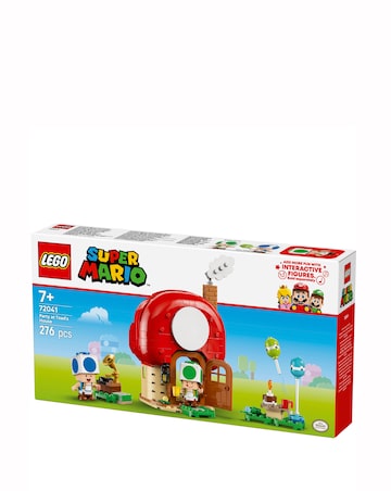 LEGO Super Mario Party at Toad's House Toy for Boys, Girls and Any Fans 72041