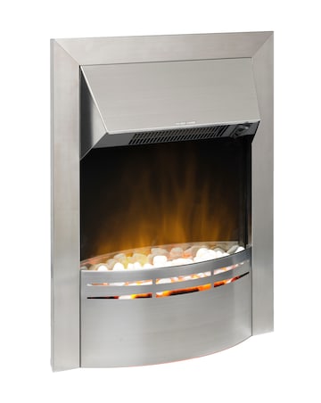 Dimplex Dakota Brushed Stainless Steel Inset Fire