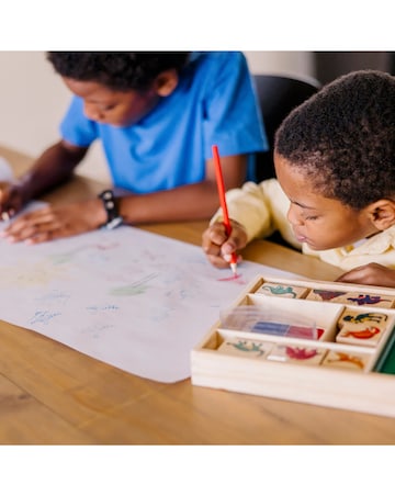 Melissa & Doug Dinosaur Stamp Set