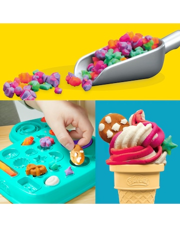 Play-Doh Rainbow Swirl Ice Cream Playset