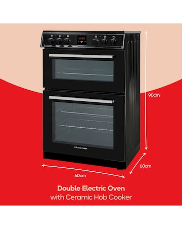 Russell Hobbs RH60EDOEH6011B Double Oven