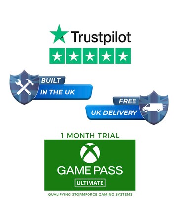 Stormforce Ryzen 5 4600G, 16GB RAM, 1TB SSD, Windows 11 Gaming Desktop