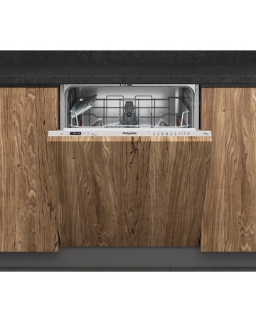 Hotpoint H2IHD526UK Integrated Full Size Dishwasher 14 Place Silver Install