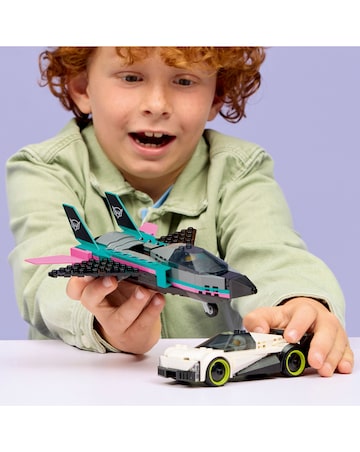 LEGO City Jet vs. Car
