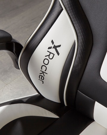 X Rocker Maverick Office Gaming Chair - Black/White