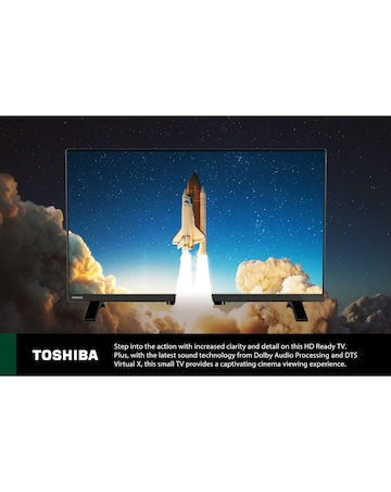 Toshiba 32WF2F53DB 32in Smart VIDAA HD Ready TV with VIDAA Voice