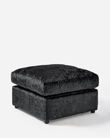 Chicago Crushed Velvet Footstool