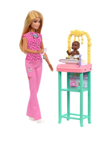 Barbie Baby Doctor Doll and Playset