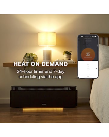 Dimplex DXBC22 Baseboard Convector Heater 2.2kW- Black