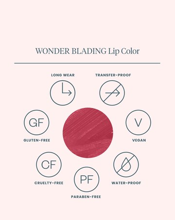 Wonderskin Wonder Blading Lip Stain Masque- Charming