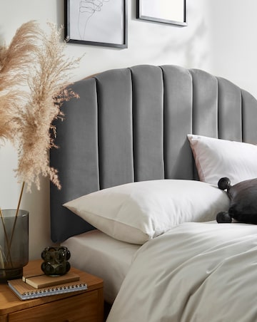 Silentnight Carmel Velvet Headboard