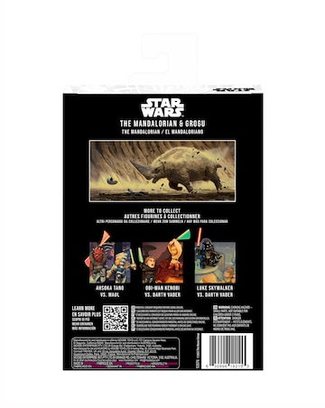 FanDrop Star Wars W1 Figure 2pk Mandalorian vs Grogu