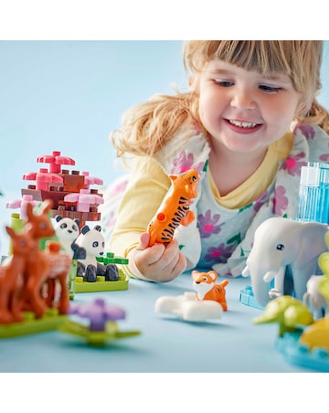 LEGO DUPLO 3in1 Wild Animal Families Learning Toy Set 10446