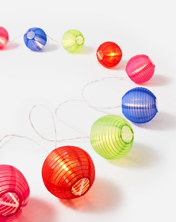 10 Paper Lantern String Lights