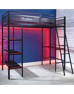X Rocker Fortress - Gaming Bunk Bed