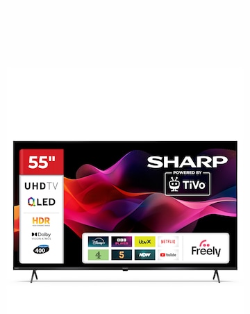 Sharp 55in Ultra HD Quantum Dot Tivo TV