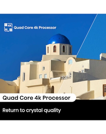 Hisense 50in 50A6NTUK Smart 4K UHD HDR LED TV with Amazon Alexa